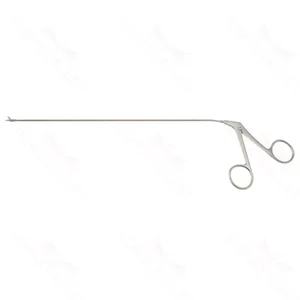 Jako micro laryngeal scissors working length 235mm straight vertical blades ring handle – surgivalley (002210964)