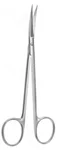 Joseph nasal knife 6 large curved 6.0mm x 23.0mm double-edged blade sharp tip flat handle 15.0 cm ( 15.0 cm (6.0)