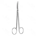 Joseph scissors 6 curved Superior-Cut blades micro serrated lower blade sharp tips, frosted ring handle