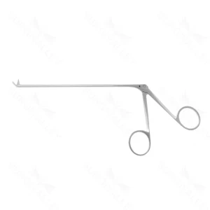 Tindall microsurgical scissors working length 135.0mm angled up blades ring handle – surgivalley (002210720)