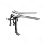 Espéculo vaginal Pederson grande y estrecho, de 4 1/2" long x 5/8" wide, hojas