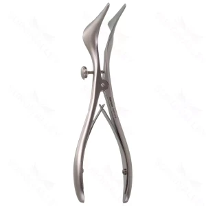 Cottle 鼻中隔窥器 6" 窄型 50.0mm 叶片带固定螺钉 黑化处理以减少眩光 – surgivalley (007210356)