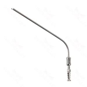 Ferguson-Frazier-sugeslange 10 1/4" 14 French vinklet arbejdslængde 200mm, tommelplade med afbryderhul – surgivalley (015210491)