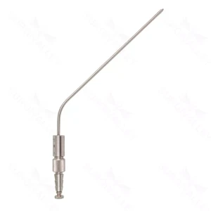 Frazier 吸引管 9" 9 French 角度 90º 工作长度 170mm，带截流孔指板 – surgivalley (015210142)