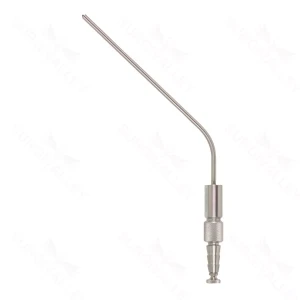 Frazier 吸引管，弯头带 L，4 1/2"，10Fr – surgivalley (015210179)