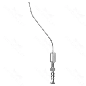 Kahn-Frazier suction tube 7 size #1, malleable tube working length 30mm, thumb plate with cutoff hole – surgivalley (015210435)
