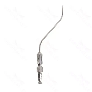 Kahn-Frazier suction tube 7 size #2, malleable tube working length 30mm, thumb plate with cutoff hole – surgivalley (015210436)