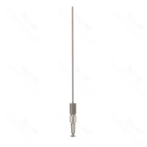 Frazier-sugeslange 10" 9 French lige arbejdslængde 180mm, tommelplade med rundt afbryderhul – surgivalley (015210129)