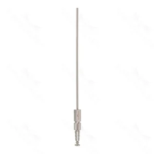 Frazier-sugeslange 10" 10 French lige arbejdslængde 180mm, tommelplade med rundt afbryderhul – surgivalley (015210130)