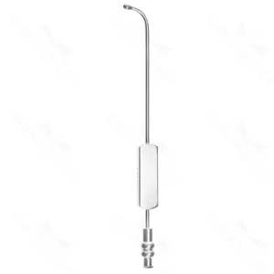 鼻窦吸引管 5 3/4" 短型弯曲 2.5mm 直径球头 – surgivalley (015210472)