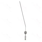 Dråbeformet sugeslange, ikke-tilspidset, vinklet, med L 6 3/4" 8"