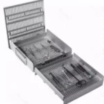 10x10x3 Mikrosurgische Instrumenten-Sterilisationsbox für chirurgische Hardware-Zubehör