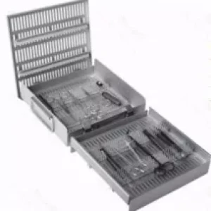 Estuche de esterilización para instrumentos microquirúrgicos de 10x10x3" – surgivalley (999120009)