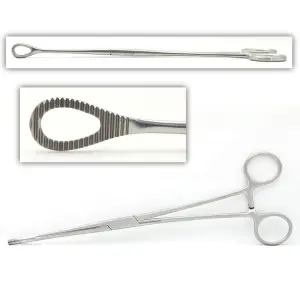 Ballenger Tissue Forceps Straight 18.0 cm (7") (001030037)