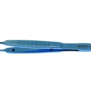 Surgical Tissue Forceps Curved 8.6 cm (3.4)