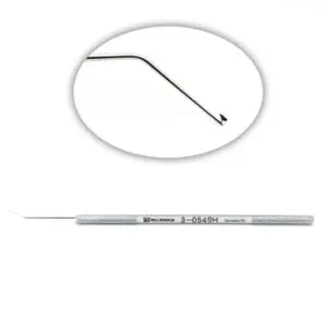 9.5 Vascular Hook 6mm Obtuse Angle 125°" 22.5 cm (9.0) – surgivalley (005210273)