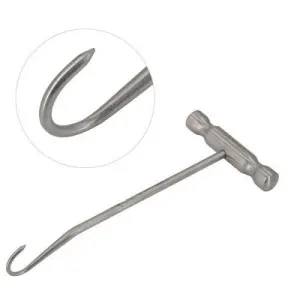 7 Bone Hook T-Handle blunt 18.0 cm (7.0) – surgivalley (005210279)