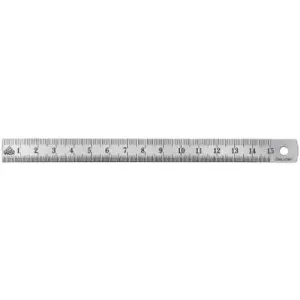 Ruler 15cm 2.5 cm (1") 15.0 cm (6.0)
