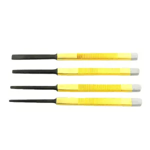 4件装 微型骨凿套装 金色手柄 2mm 3mm 4mm 6mm – surgivalley (090210143)