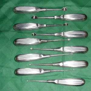 Bone Surgery Curettes Set Orthopedic Procedures – surgivalley (090210323)