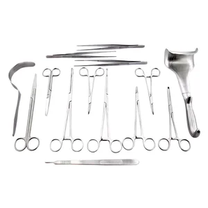Cesarean Section Instrument Set Kit for Gynecology and Obstetric Surgery (20-Piece Set, 12 Types) – surgivalley (090210014)
