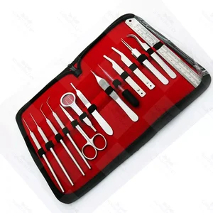 Set de Instrumentos de Entomología para Estudiantes de Medicina - Acero Inoxidable Pasivado - Limpieza Ultrasónica - Pulido Mate - Kit Completo – surgivalley (090210086)