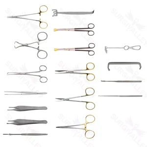 Instrumentenset für Gesichts- und Stirnlifting bei Rhytidektomie in der plastischen Chirurgie – surgivalley (090210342)