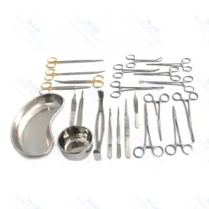 Conjunto de Instrumentos para Toracotomia Aberta para Conjuntos Cirúrgicos