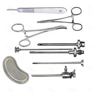 Pleura-Biopsie-Instrumentenset für die Allgemeinchirurgie mit Komponenten – surgivalley (090210073)