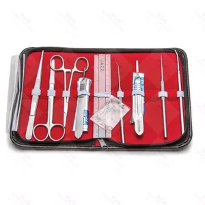 Set de Instrumentos de Disección Botánica para Estudiantes - Acero Inoxidable Pasivado - Pulido Mate - Kit Completo para Anatomía Vegetal – surgivalley (090210085)