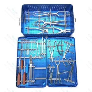 Conjunto de Cirurgia de Trauma Instrumentos Cirúrgicos Ortopédicos para Procedimentos de Trauma