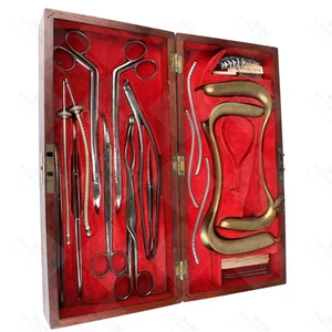 Conjunto de Reparación de Fístula Vaginal de 12 Piezas Instrumentos para Cirugía Ginecológica