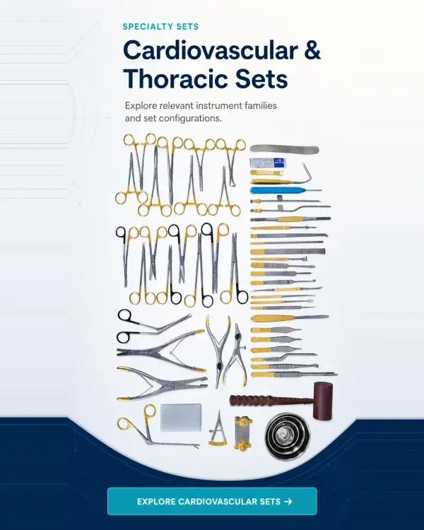 Cardiovascular and Thoracic Instrument Sets