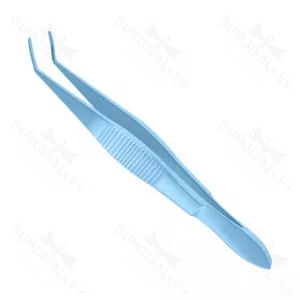 Acrylic Tissue Forceps for Ophthalmic Micro Precision Handling with Lightweight Grip – surgivalley (001050011)