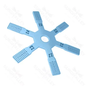 Adler伤口量规 2.0 2.5mm范围 钛合金 5.0 cm (2") – surgivalley (999050004)