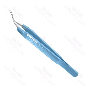 Cross Tissue Forceps Ophthalmic Micro Precision Non Glare Lightweight Grip – surgivalley (001050020)