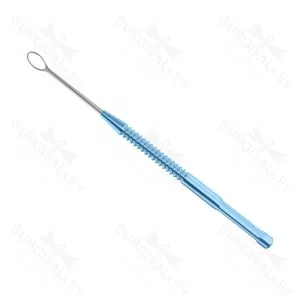 Flynn Skleral-Depressor Ophthalmologisches Instrument für Mikro-Precision Blendfrei Leichtgewichtiger Griff