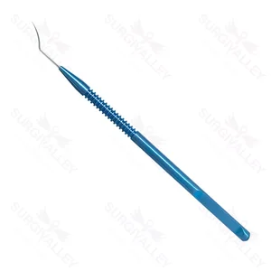 Lewicky Hook Curved Round Handle Ophthalmic Instrument – surgivalley (005050011)