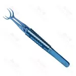 Nevyas Tissue Forceps Ophthalmic Micro Precision Non Glare Lightweight Grip