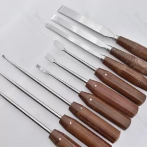 Capener 骨凿 骨刀 骨膜剥离器 骨刮匙 9件套 骨科手术器械