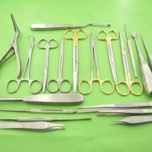 Conjunto de Instrumentos Cirúrgicos de Rinoplastia 10 Peças para Cirurgia Plástica