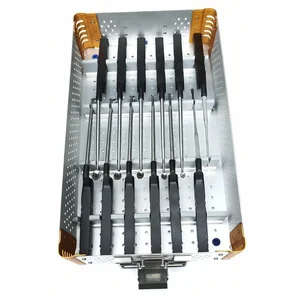 10" Micro Profile Curette - Set of 12 with Tray