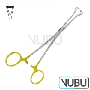 Babcock Tissue Forceps 16.5 cm (6.5) TC (Gold Handle) – surgivalley (001211578)