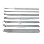 6.75" Swiss Osteotome curved Set of 7