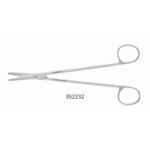 6 Adventia Suture & Dissecting Scissors 18mm straight blades – surgivalley (002211001)