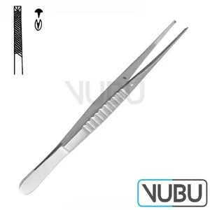 Surgical Tissue Forceps 1x2 Teeth 15.0 cm (6") (001213820)