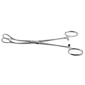 Foerster Tissue Forceps Curved 18.0 cm (7") – surgivalley (029210028)