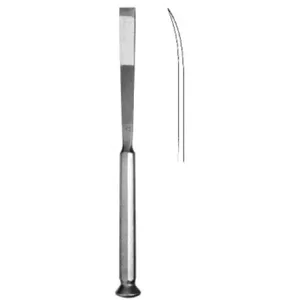 Orthopedic Bone Osteotome Curved 14.0 mm Blade 20.0 cm (8") – surgivalley (012210335)