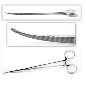 Surgical Tissue Forceps Curved 24.1 cm (9.5) – surgivalley (001211477)