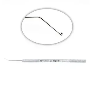 9.5 Vascular Hook 6mm Obtuse Angle 125°" 22.5 cm (9.0)
